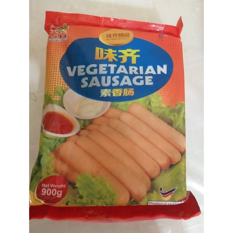 

Mr.Vege sausage / sosis vegetarian 900 gram
