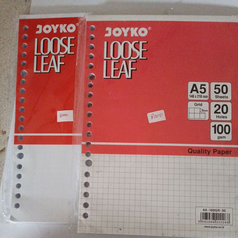 

Isi Buku Joyko Loose Leaf
