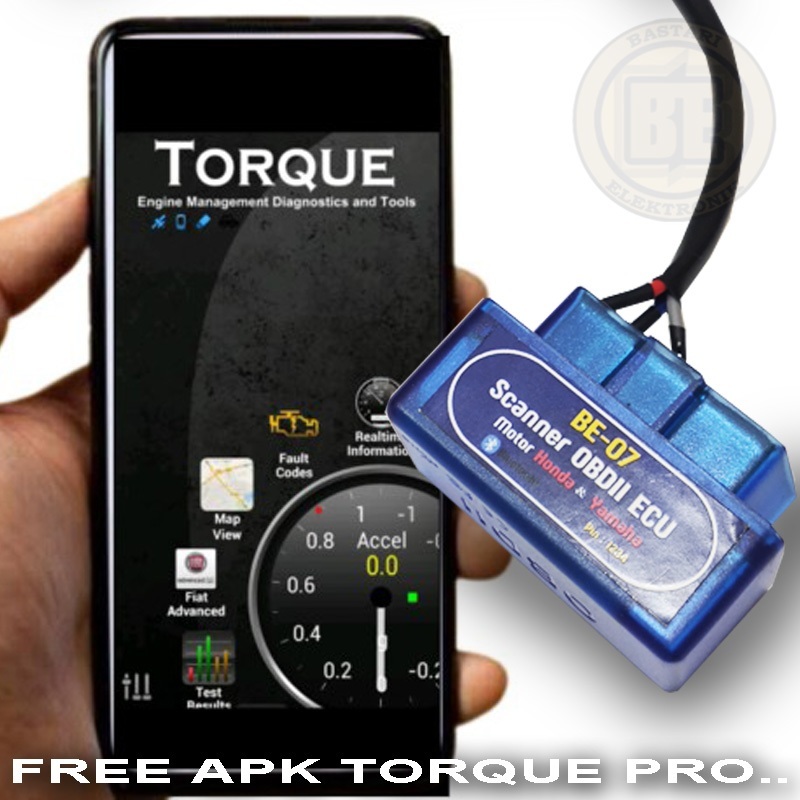 SCANNER OBD 2 Untuk ECU MOTOR INJEKSI HONDA dan YAMAHA - HONDA & YAMAHA