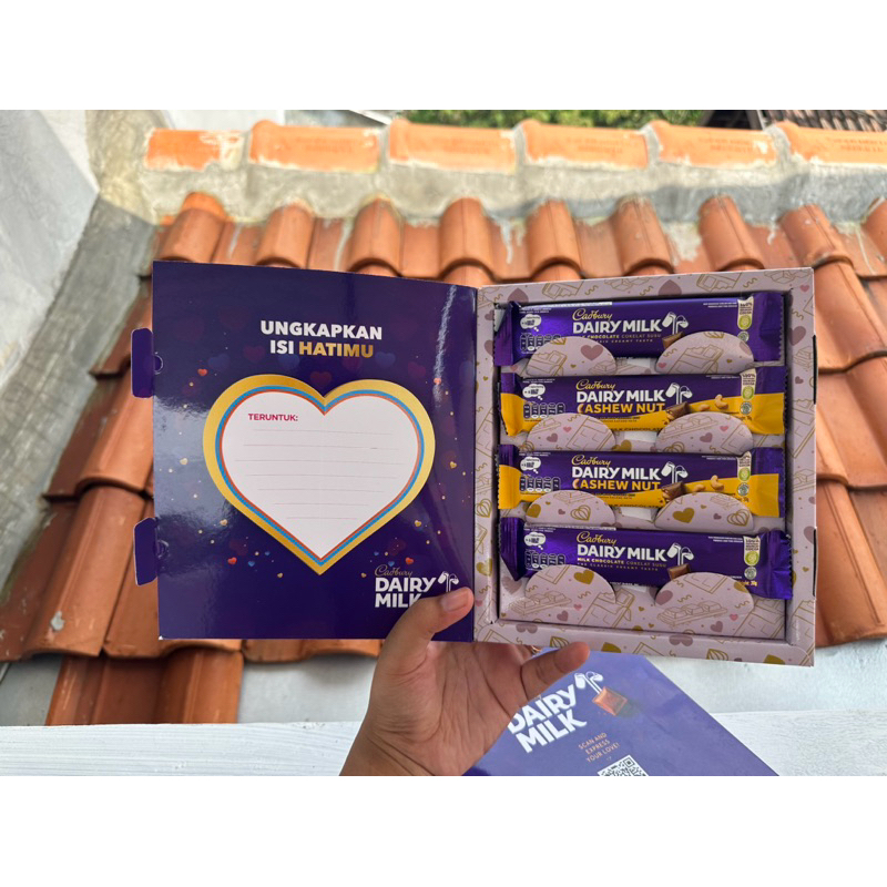 

[BISA COD] coklat paket valentine cadbury box silverqueen beruang, silverqueen buy1get1n