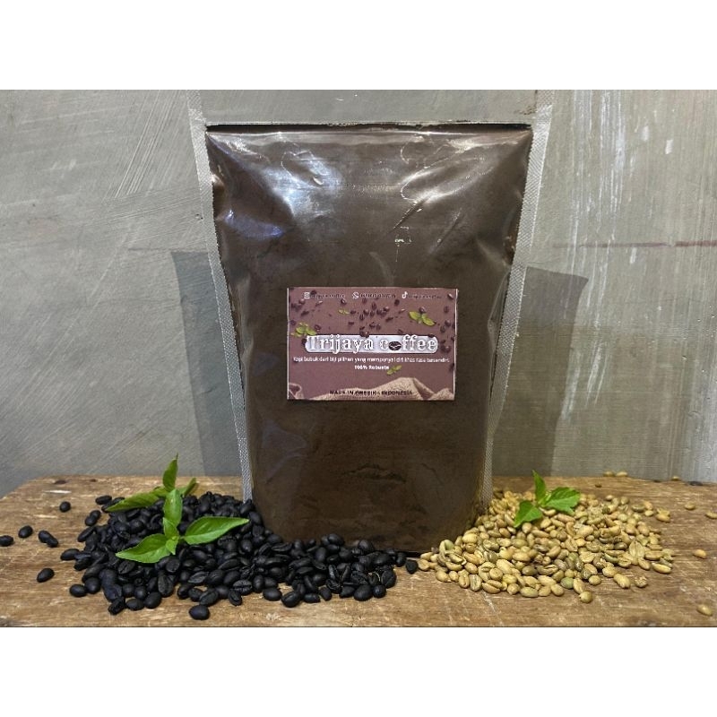 

kopi trijaya kopi bubuk 100% robusta asli gresik class 1 (kopi nangka) 1 kg
