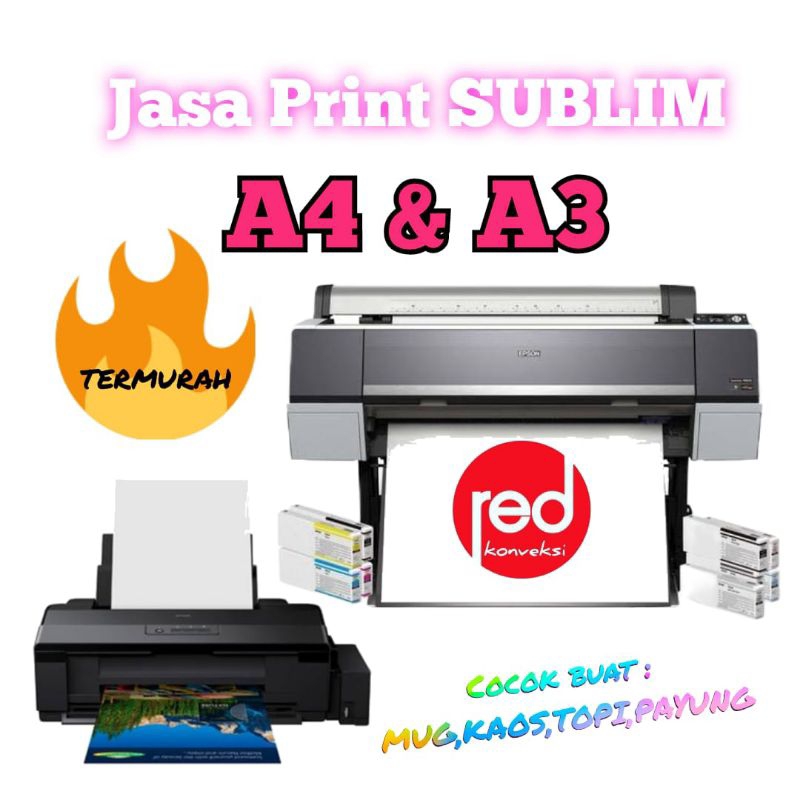 

Jasa Print Sublim A4 & A3 TERMURAH