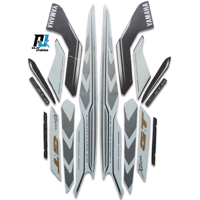 STIKER STRIPING STANDART XEON GT 2015 - LIST MOTOR MIO XEON GT 2015 - STIKER MIO XEON GT 2015 TERMUR