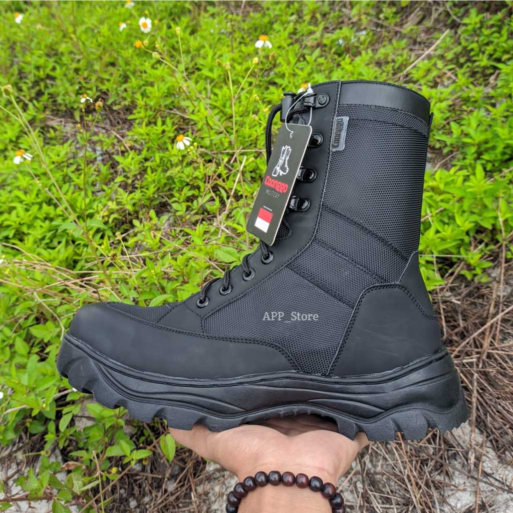 Sepatu pdl tni ad jatah original caanggo militery model weba terbaru 2024 safety boots