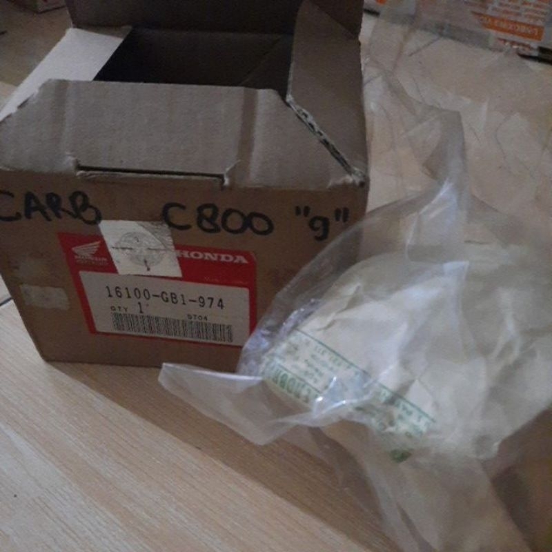 karburator (carburator) C800 ori new masih segel asli 16100-GB1-974