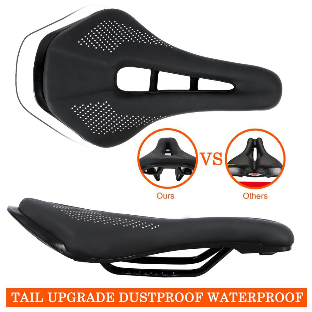 WEST BIKING Sadel Sepeda PU Leather Nyaman dipakai