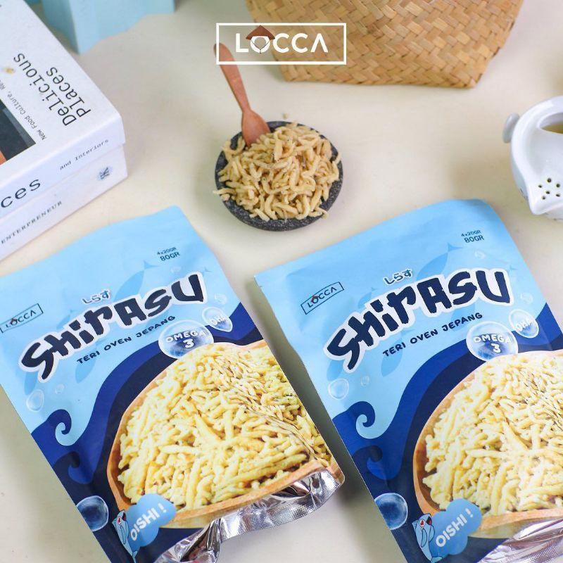 

Shirasu Locca Teri Oven Jepang Crispy 80gr