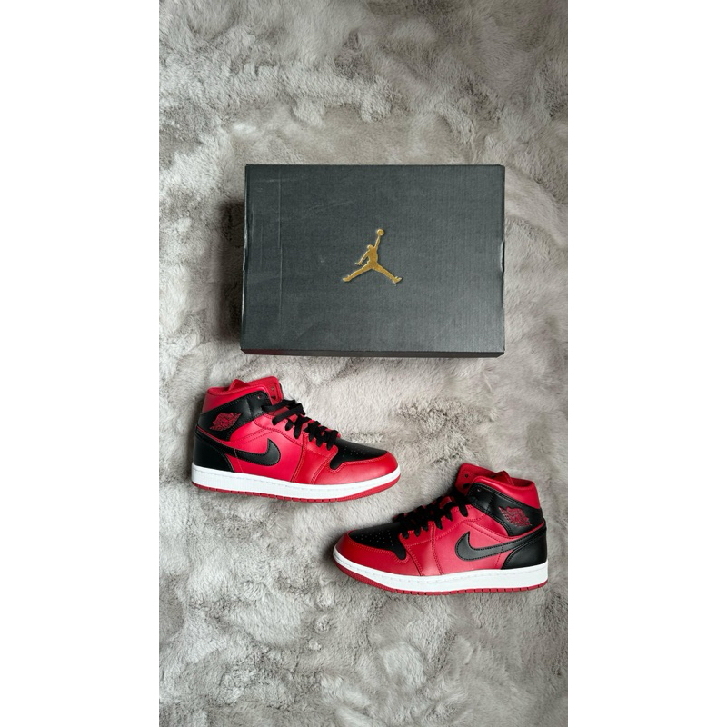 Nike Air Jordan 1 Red Black US 8
