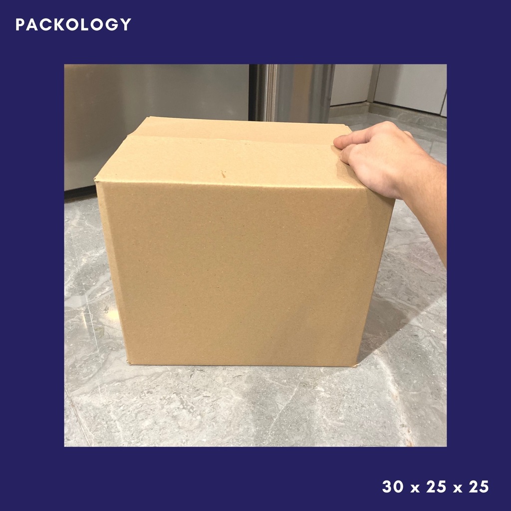 

Kardus Karton uk. 30x25x25 cm Kotak Box ST untuk Packing Souvenir -dll