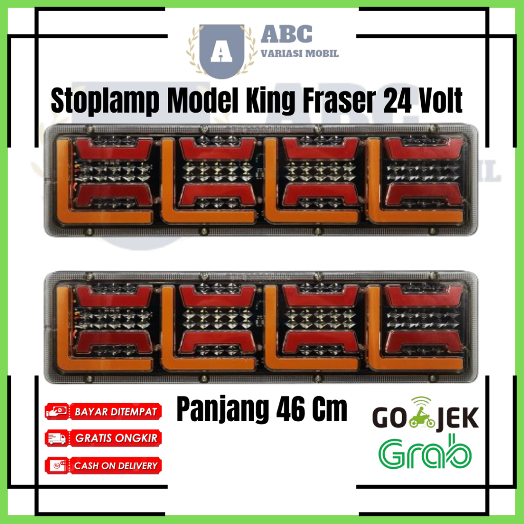 Stop Lamp Belakang Truk | lampu Stop Belakang Truk 24volt mode 2425