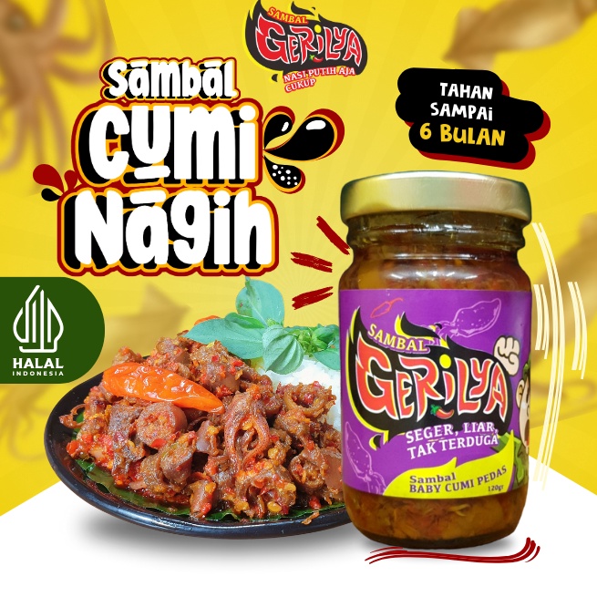 

KODE T56I GERILYA Sambal Cumi Pedas Nagih