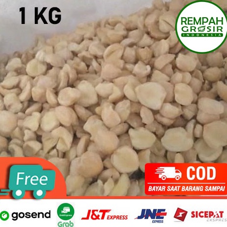 

KODE F52O Kemiri Pecah Medan Super 1KG 1 kg Kilo kiloan Termurah