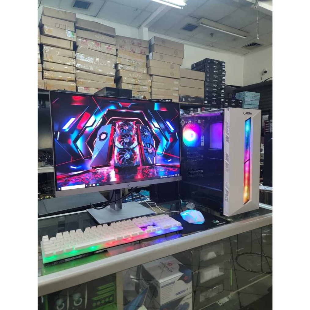 ART N69G PC Gaming Ful Set Murah Core i7 RAM 16GB SSD 128GB VGA Card 4GB LED 24