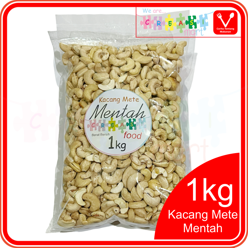 

1kg Kacang Mete Mentah Kualitas Super