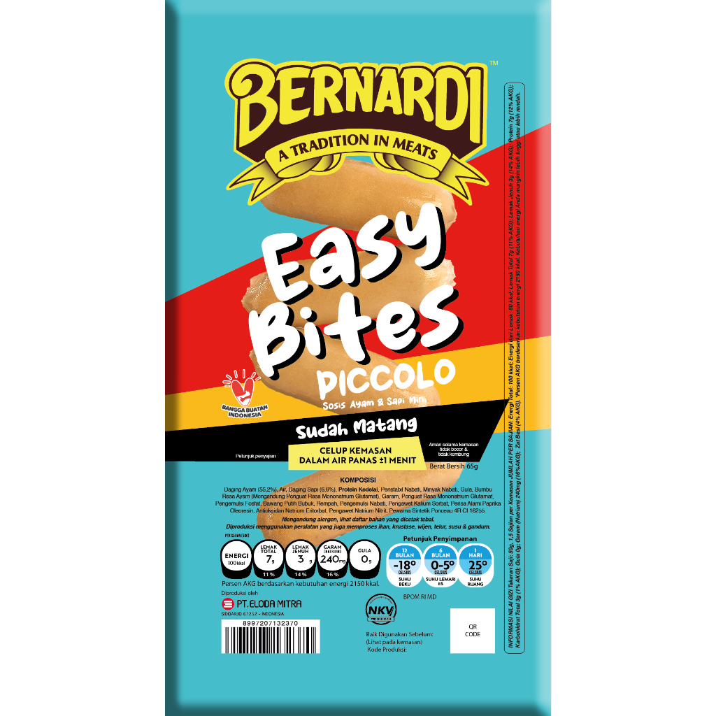 

BERNARDI SOSIS EASY BITE PICOLO (65gr)