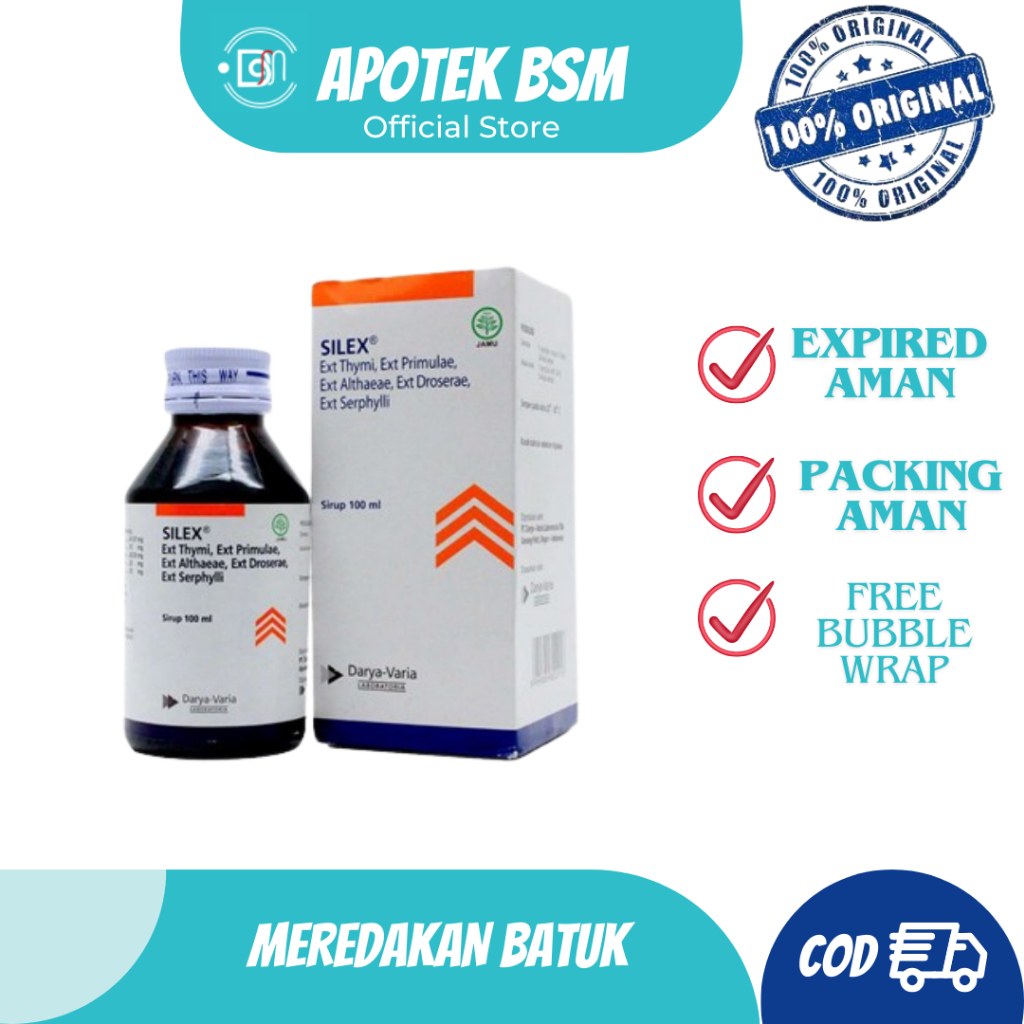 SILEX Sirup Obat Batuk Syrup Herbal Ibu Hamil dan Menyusui 100 ml Sylex