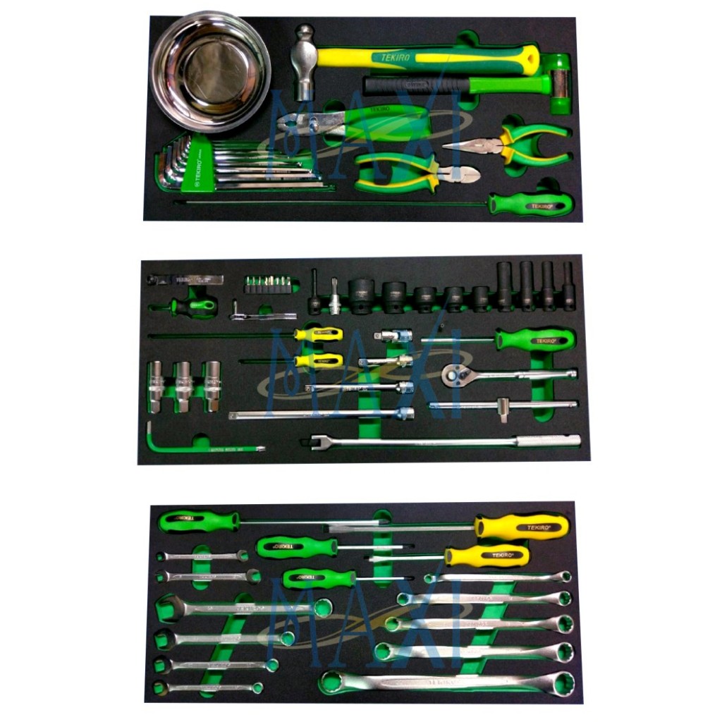 Tekiro EVA tray YAMAHA tool set, isi 55 pcs