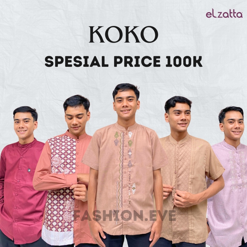 Elzatta Koko Baju Muslim Pria Zatta Men Premium Diskon Spesial Harga Khusus