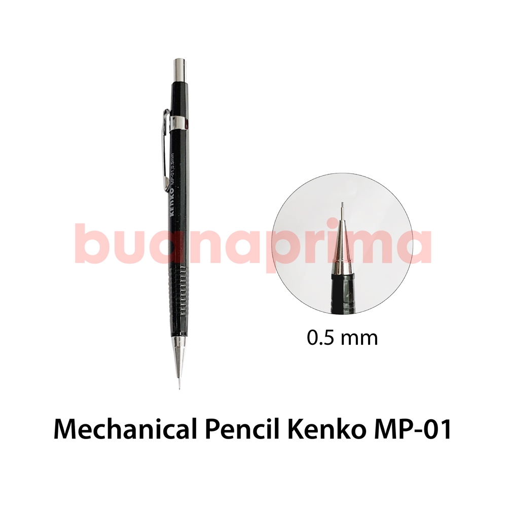 

Pensil Mekanik Kenko MP-01 0.5 mm Mechanical Pencil MP01