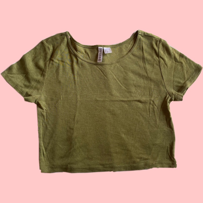 baju crop h&m