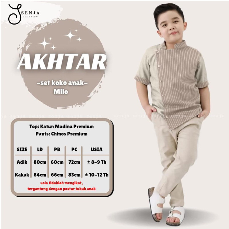Akhtar Set Koko Anak | Senja