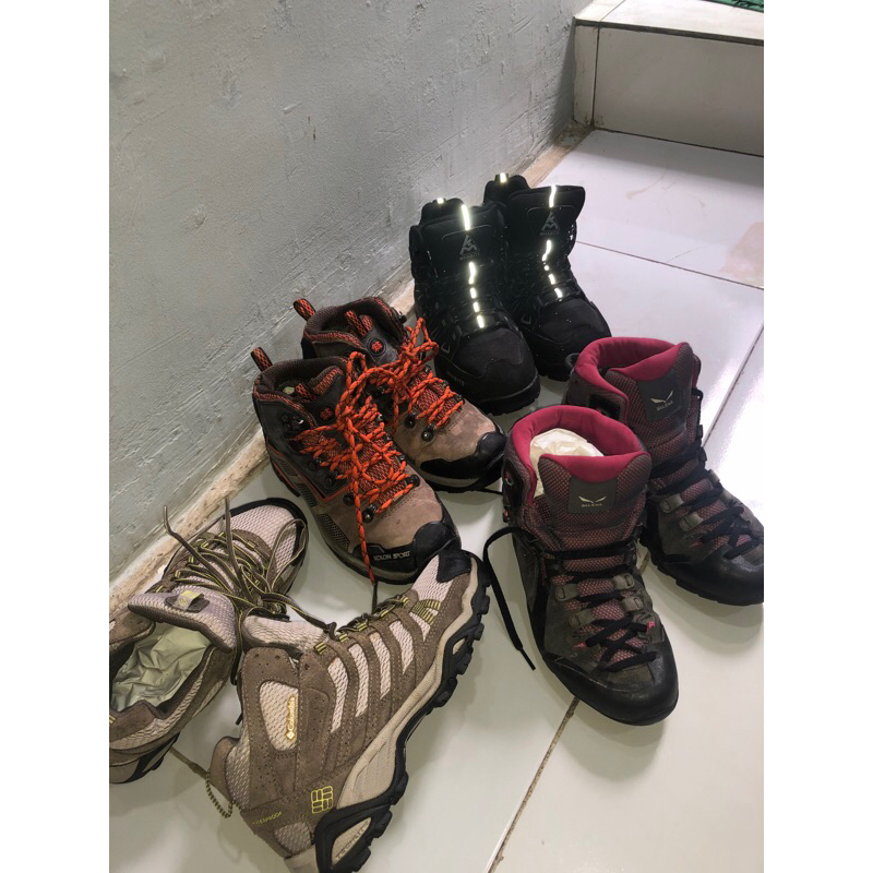 borongan 4 second sepatu outdoor