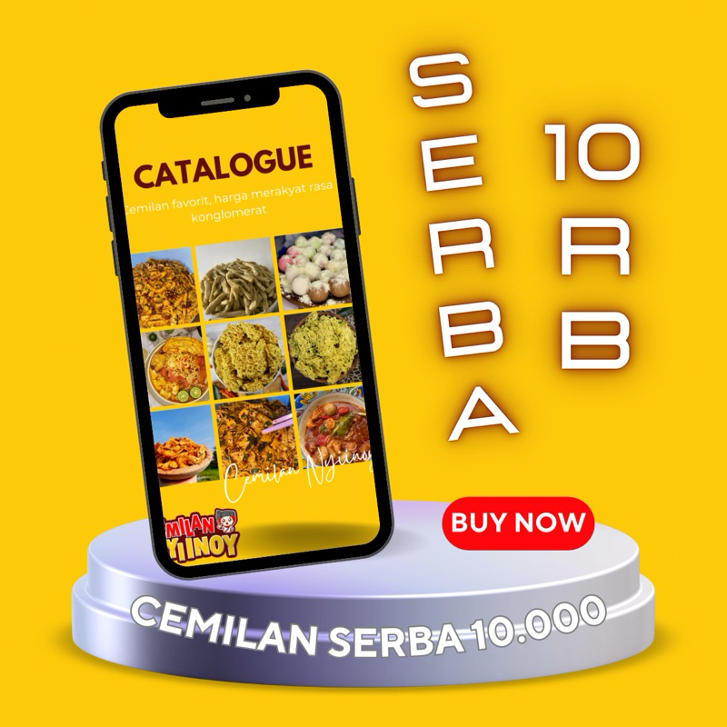 

ETALASE CEPULUH Only Serba Sepuluh Ribu Cemilan Camilan Foods Snacks