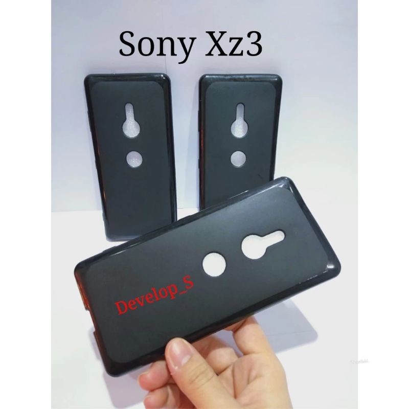 Softcase Sony Xperia XZ3 Case Sony Xperia XZ3 Warna Black