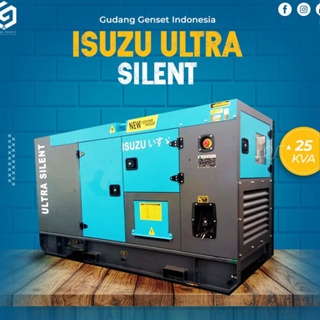 Genset Silent | 25 KVA | Isuzu Genset Diesel Isuzu Silent