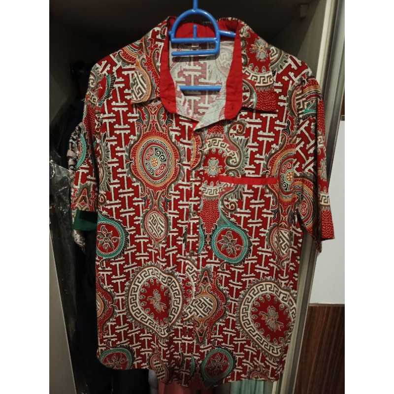 Preloved Couple Batik Cheongsam - Pria