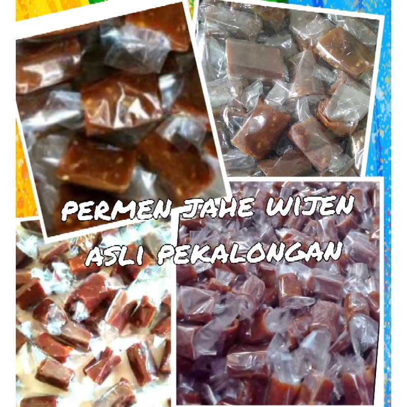 

Permen jahe wijen khas Pekalongan 100% asli jahe kemasan 200gr