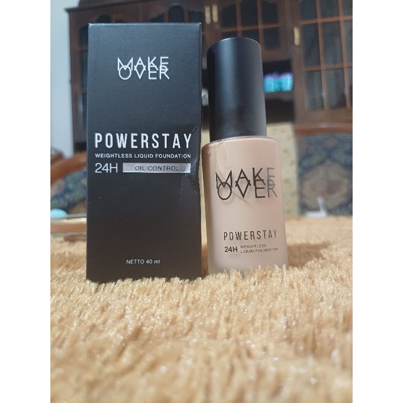 PRELOVED MAKE OVER LIQUID FOUNDATION 40ml