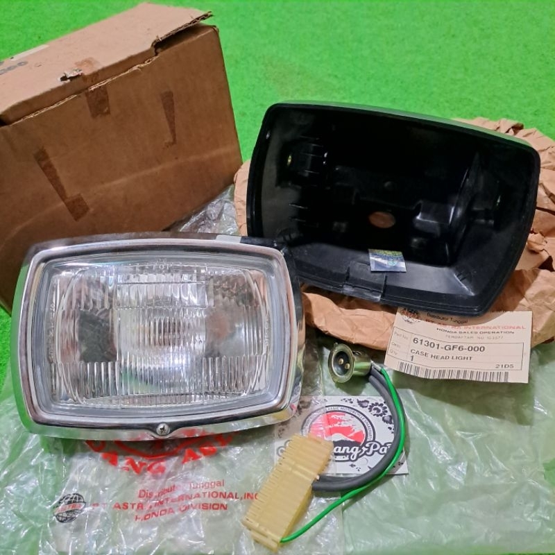 REFLEKTOR LAMPU DEPAN HONDA WIN 100 WIN100 TAHUN TUA ORI ORIGINAL