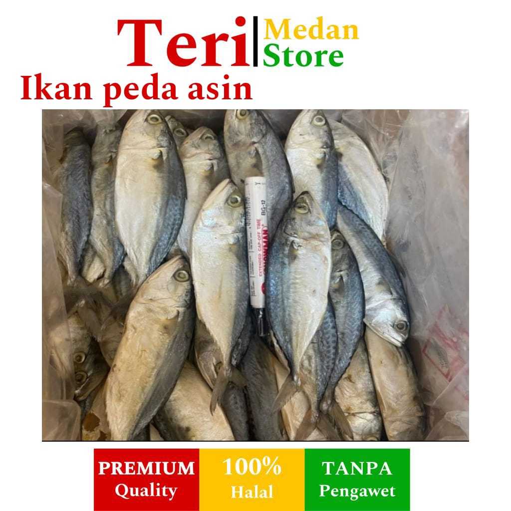 

Ikan peda kembung putih kering super asli tanjung balai
