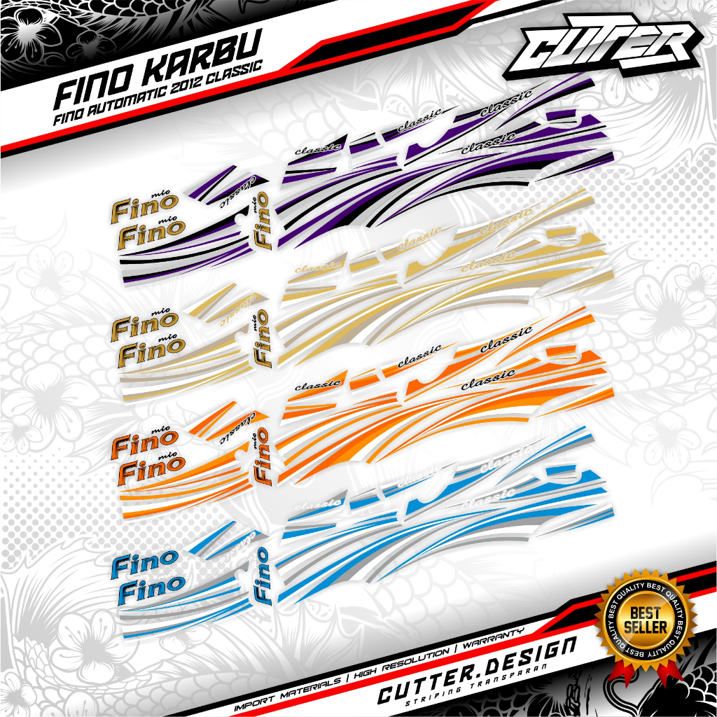 STRIPING TRANSPARAN FINO KARBU fino automatic 2012 classic