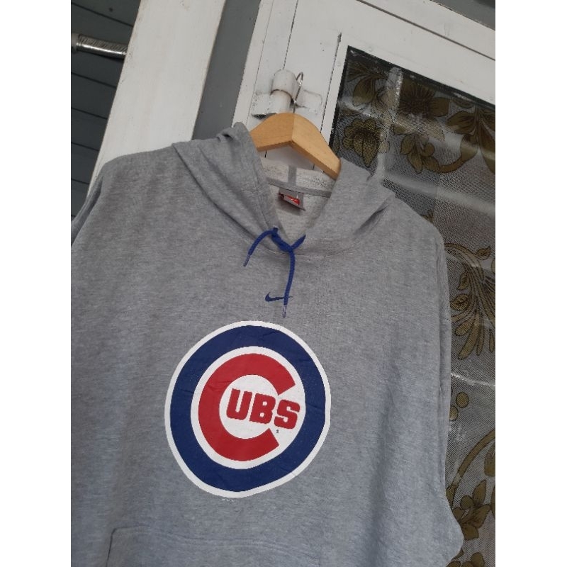 Hoodie Vintage Nike Center x MLB Chicago Cubs