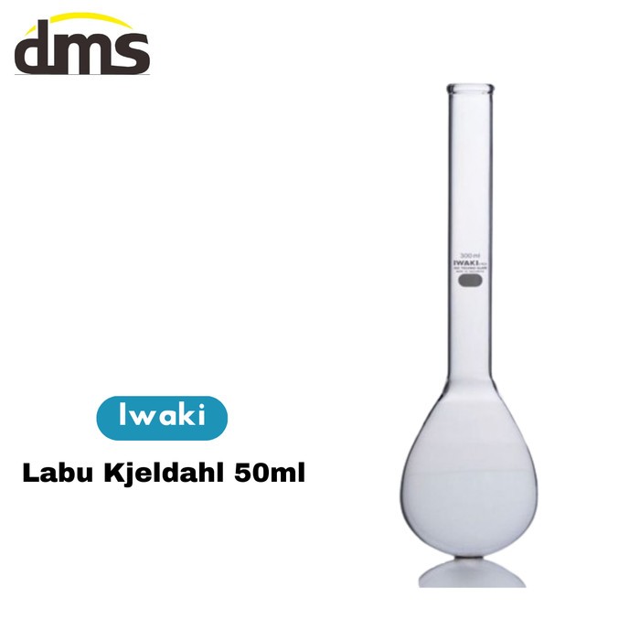 Labu Kjeldahl 100ml Iwaki Premium Quality