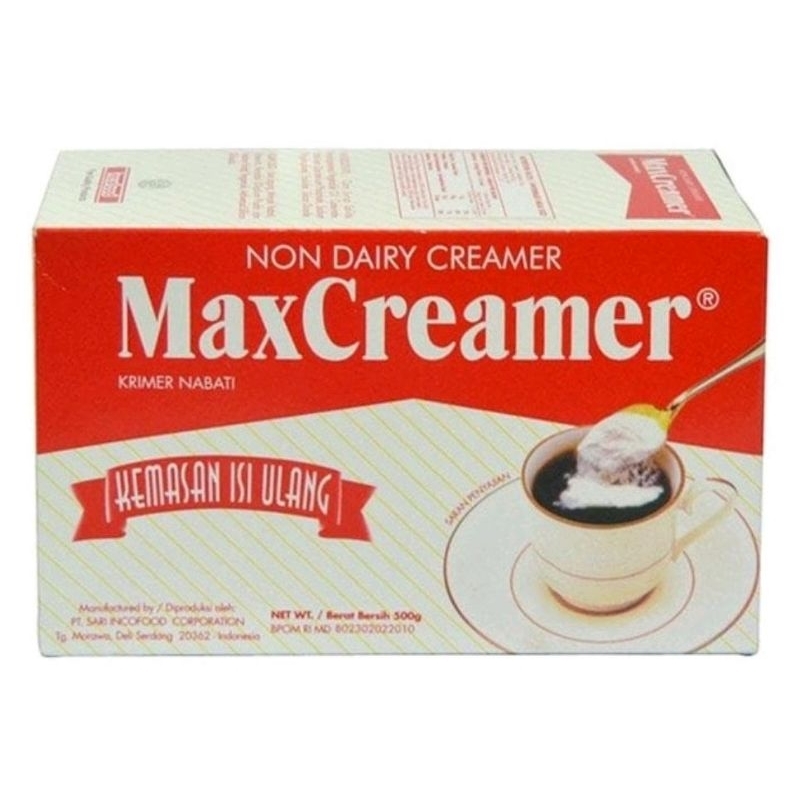 

Indocafe MaxCreamer refill 1 kotak 500 gram