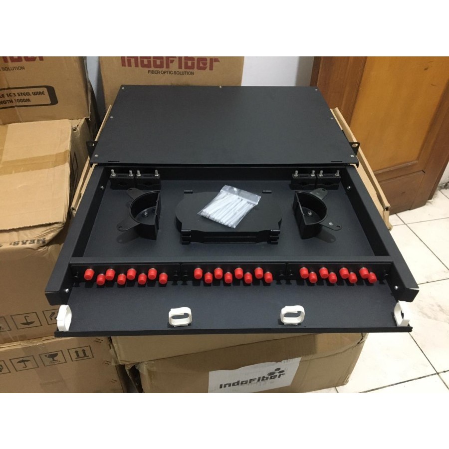 OTB 24 core FC singlemode rackmount sliding rail