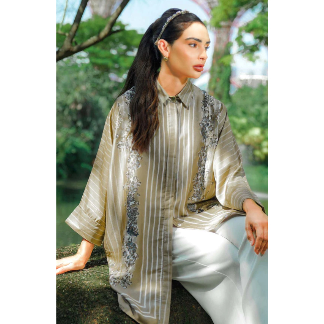 Benang Jarum Aquila Batwing Tunic - Tan XS S M L XL XXL