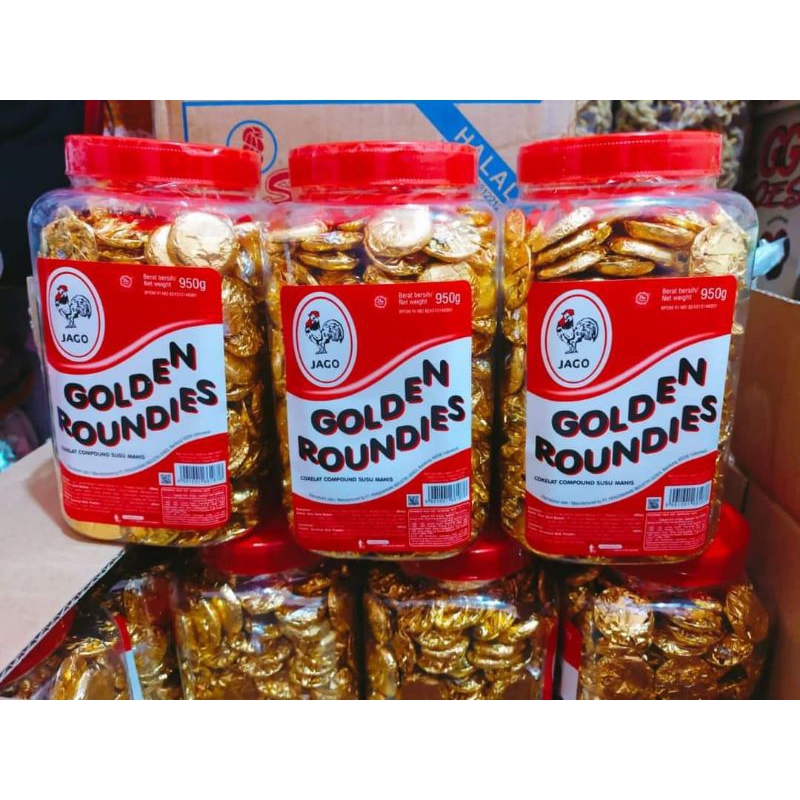 

Golden roundies toples 850 gr