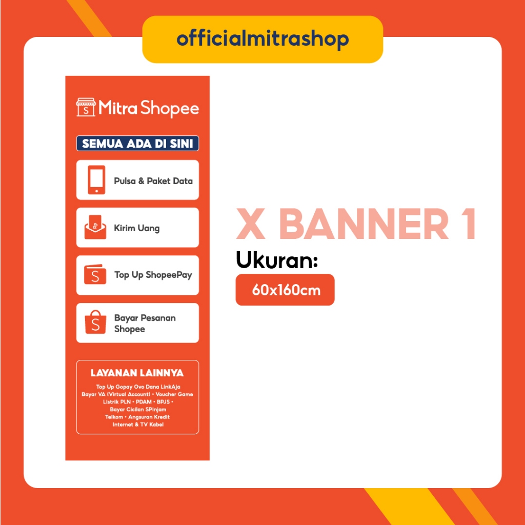 Mitra Shopee - X-Banner
