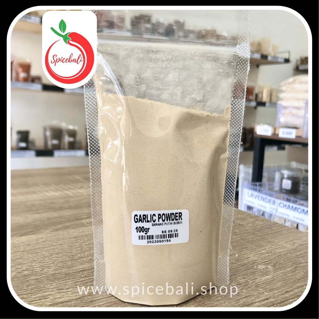 

Bawang Putih Bubuk 100 gr / Garlic Powder 100 gr / Pure Garlic Ground / Bumbu Bawang Putih Bubuk