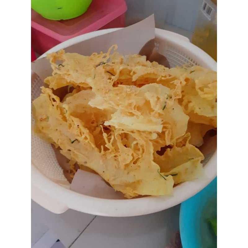 

Peyek udang rebon