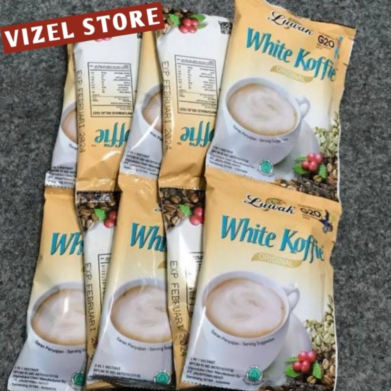

Kopi Luwak Original White Koffie [20 g x 10 pcs)|| Agen Grosir