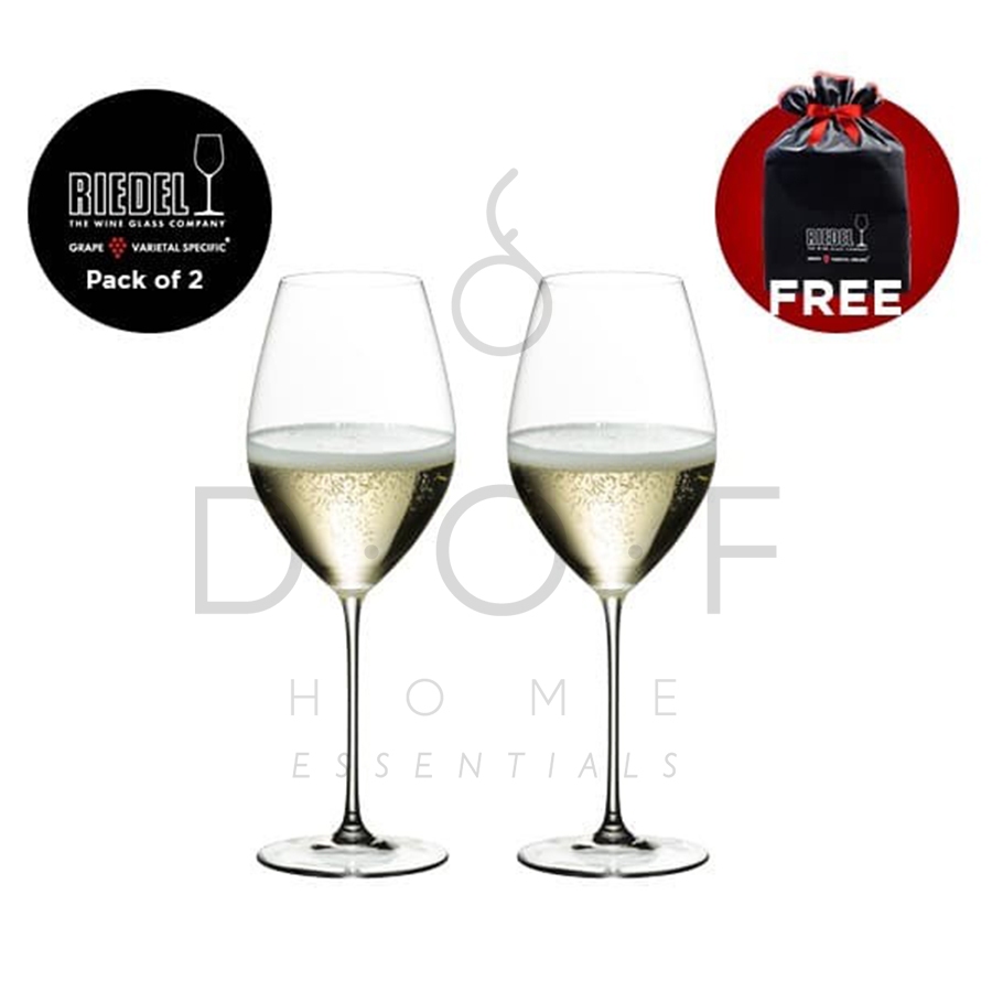 Riedel Veritas Champagne Glass Pack of 2 Pcs