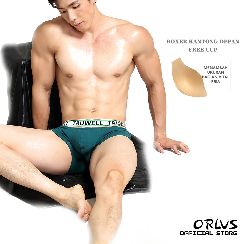 ORLVS Boxer Pria Tauwell Kantong