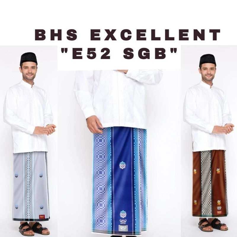 Sarung Tenun BHS Excellent E52 SGB