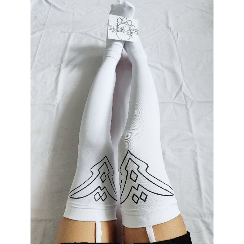 Overknee Cosplay Elysia (Maid ver.) - Kostum Genshin Impact