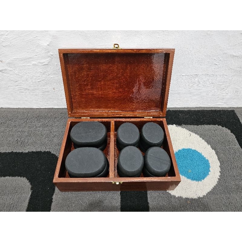18 pcs hot stone massage spa teraphy batu panas
